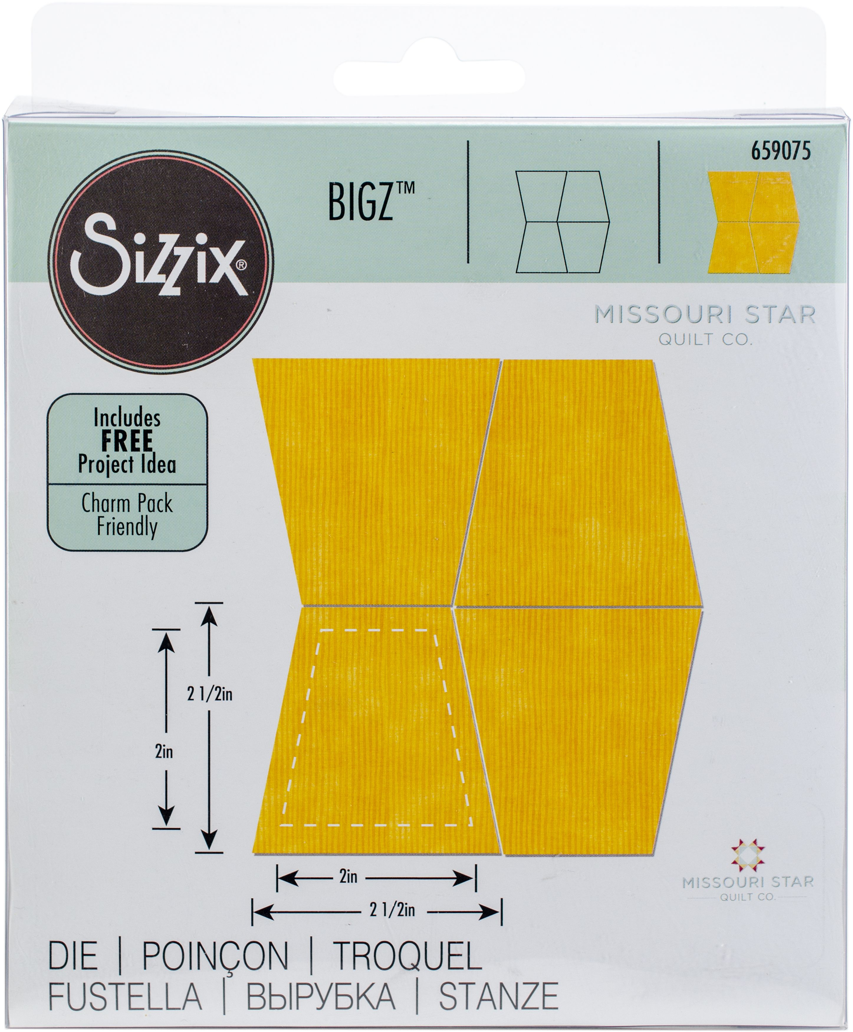 Sizzix Bigz Dies Fabi Edition-Tumbler Mini By Missouri Star Quilt Co. 